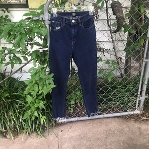 SOLD High Rise Straight Leg Jean